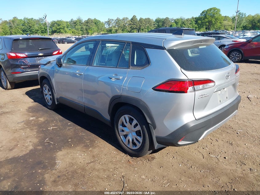 2022 Toyota Corolla cross VIN 7MUAAABG6NV028381 IAAI salvage auction — FRONT END, Salvage Title, sold $5,300 on 2026-07-14 (photo 3)