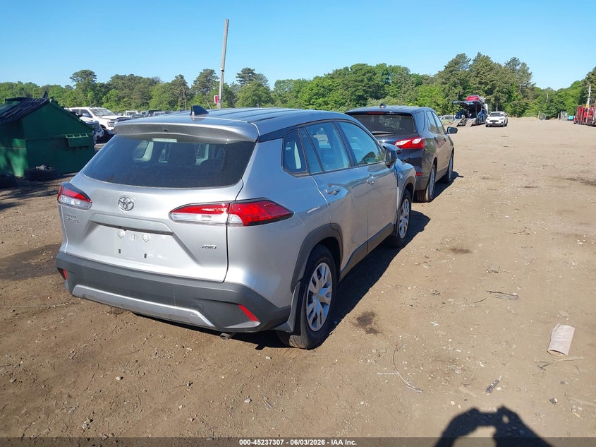 2022 Toyota Corolla cross VIN 7MUAAABG6NV028381 IAAI salvage auction — FRONT END, Salvage Title, sold $5,300 on 2026-07-14 (photo 4)