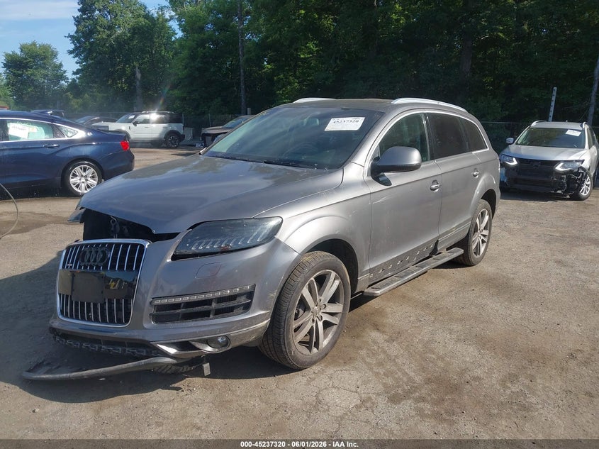 2011 Audi Q7 VIN WA1LMAFE6BD001346 IAAI salvage auction — FRONT END, Salvage - Greater Than 75% (Maryland), sold $25 on 2026-07-29 (photo 2)