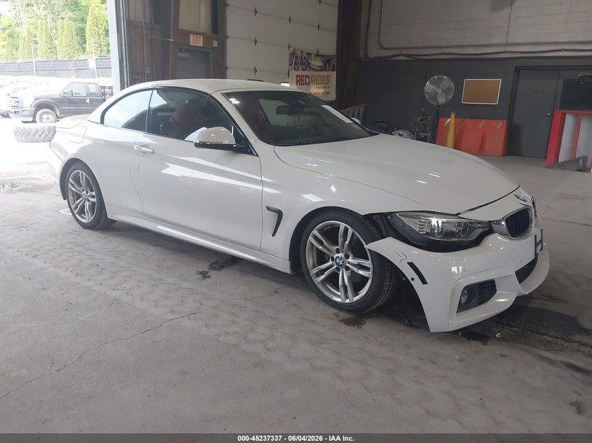 2014 BMW 4er VIN WBA3V9C55EP798467 IAAI salvage auction — FRONT & REAR, Salvage Title, sold $3,100 on 2026-07-17 (photo 1)