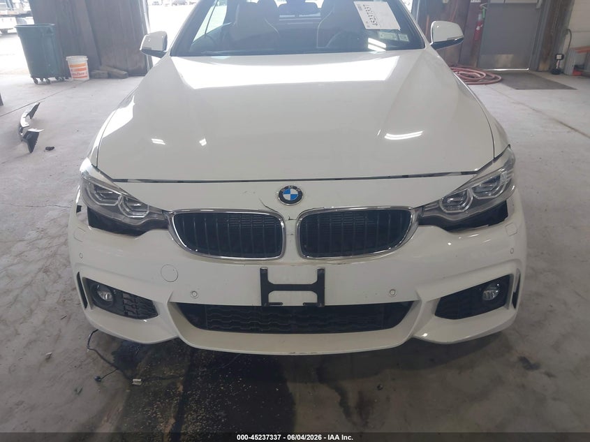 2014 BMW 4er VIN WBA3V9C55EP798467 IAAI salvage auction — FRONT & REAR, Salvage Title, sold $3,100 on 2026-07-17 (photo 6)