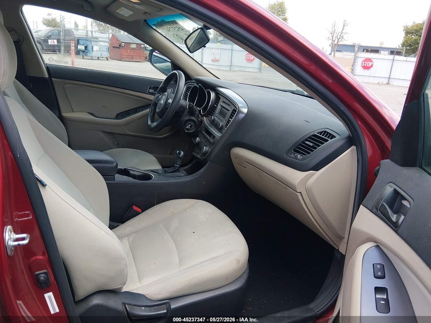2015 Kia Optima VIN 5XXGM4A76FG428569 IAAI salvage auction — NORMAL WEAR, Clear - Dealer Only (California), sold $1,075 on 2026-07-07 (photo 5)