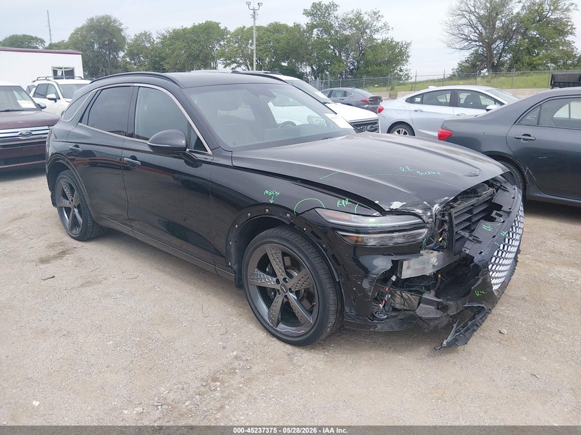 2023 Genesis Gv70 VIN KMUMADTB0PU089071 IAAI salvage auction — FRONT END, Salvage (Nebraska), sold $12,000 on 2026-07-23 (photo 1)