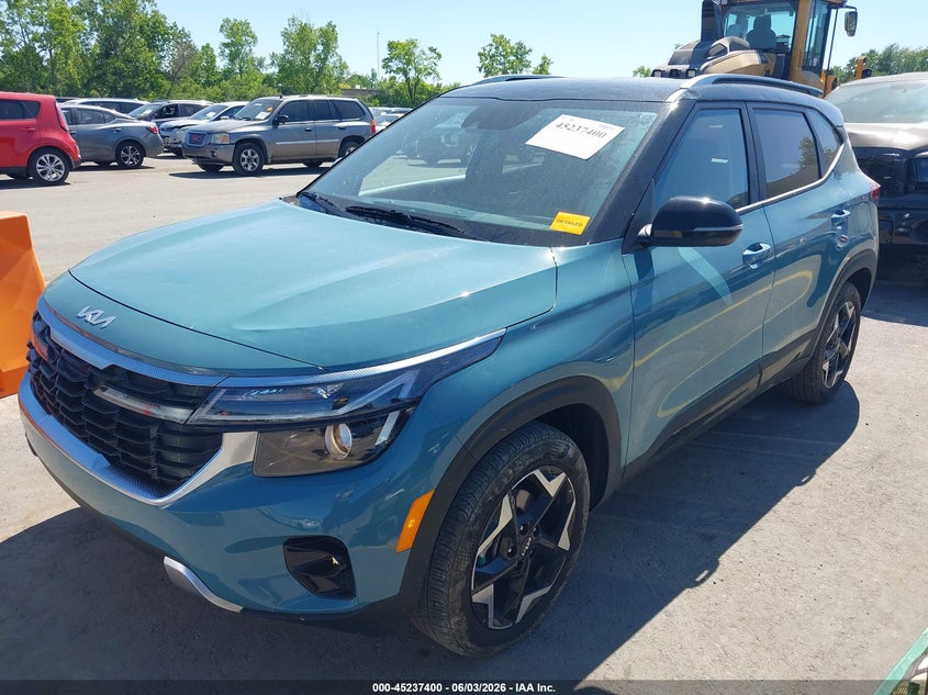 2026 Kia Seltos VIN KNDEU2AA8T7858857 IAAI salvage auction — HAIL, Salvage Title, sold $12,400 on 2026-07-28 (photo 2)