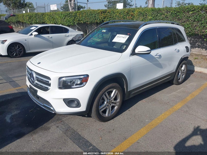 2021 Mercedes-benz Glb VIN W1N4M4GB7MW095320 IAAI salvage auction — REAR END, Salvage Title, sold $9,650 on 2026-07-14 (photo 2)