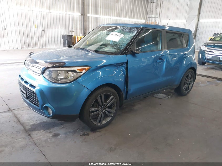 2015 Kia Soul VIN KNDJP3A58F7158176 IAAI salvage auction — LEFT SIDE, Salvage Title, sold $1,450 on 2026-07-07 (photo 2)