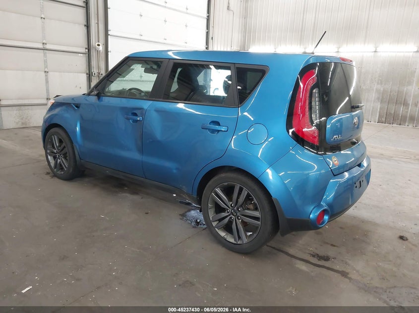 2015 Kia Soul VIN KNDJP3A58F7158176 IAAI salvage auction — LEFT SIDE, Salvage Title, sold $1,450 on 2026-07-07 (photo 3)