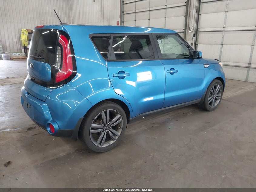 2015 Kia Soul VIN KNDJP3A58F7158176 IAAI salvage auction — LEFT SIDE, Salvage Title, sold $1,450 on 2026-07-07 (photo 4)