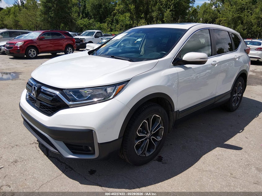 2022 Honda Cr-v VIN 7FARW2H82NE042355 IAAI salvage auction — HAIL, Salvage (Kansas), sold $16,600 on 2026-07-08 (photo 2)