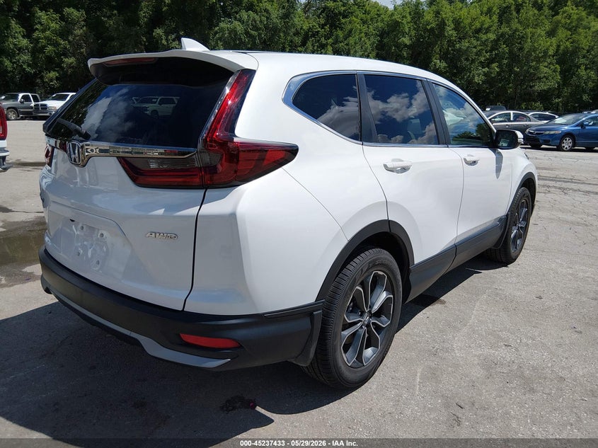 2022 Honda Cr-v VIN 7FARW2H82NE042355 IAAI salvage auction — HAIL, Salvage (Kansas), sold $16,600 on 2026-07-08 (photo 4)