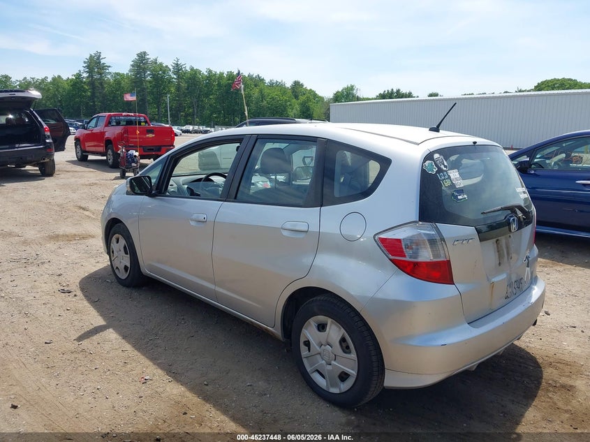 2013 Honda Fit VIN JHMGE8H3XDC026380 IAAI salvage auction — NORMAL WEAR, Salvage Title, sold $1,000 on 2026-07-10 (photo 3)