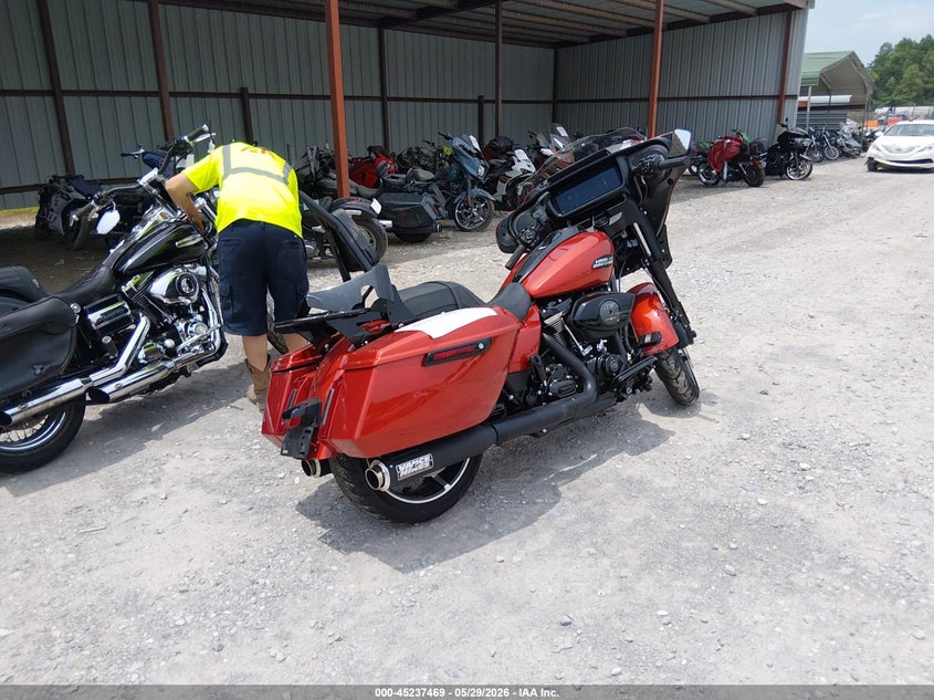2024 Harley-davidson Street glide VIN 1HD1KB713RB601105 IAAI salvage auction — FRONT END, Salvage Title, sold $15,800 on 2026-07-07 (photo 4)