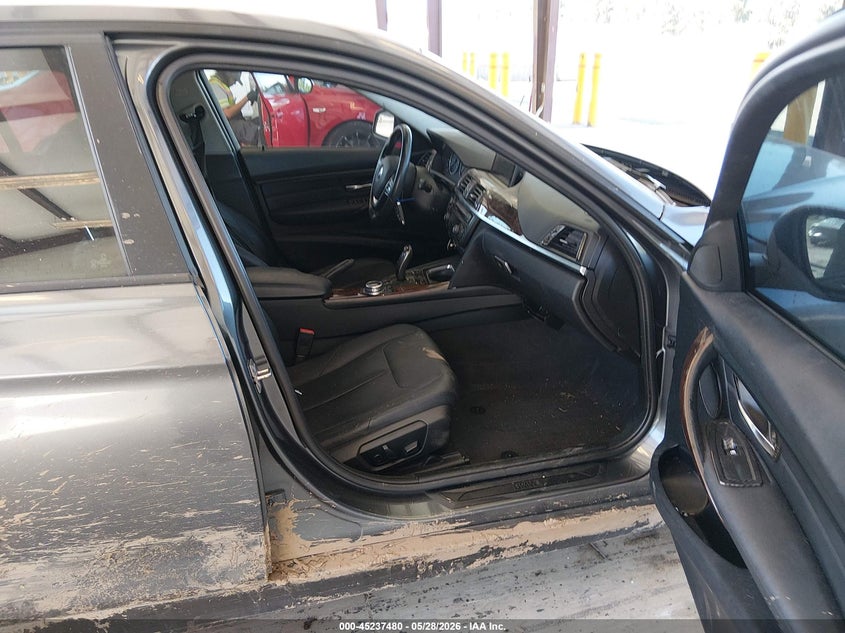 2014 BMW 3er VIN WBA3C1C56EK113378 IAAI salvage auction — FRONT END, Salvage Title, sold $600 on 2026-07-15 (photo 5)