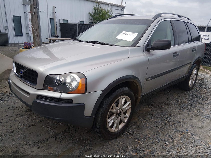 2004 Volvo Xc90 VIN YV1CZ91H541121581 IAAI salvage auction — RIGHT REAR, Repossession Paperwork (Georgia), sold $325 on 2026-08-10 (photo 2)
