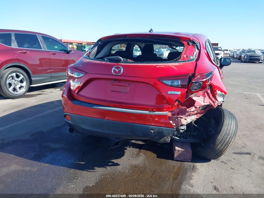 2016 Mazda 3 VIN JM1BM1J79G1289186 IAAI salvage auction — RIGHT REAR, Salvage Title, sold $1,325 on 2026-07-21 (photo 6)