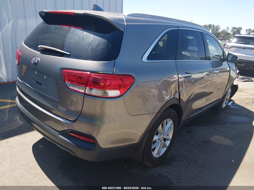 2018 Kia Sorento VIN 5XYPG4A3XJG407474 IAAI salvage auction — FRONT END, Salvage (South Carolina), sold $525 on 2026-07-29 (photo 4)