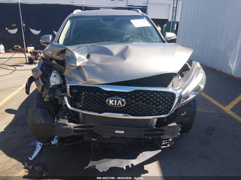 2018 Kia Sorento VIN 5XYPG4A3XJG407474 IAAI salvage auction — FRONT END, Salvage (South Carolina), sold $525 on 2026-07-29 (photo 6)
