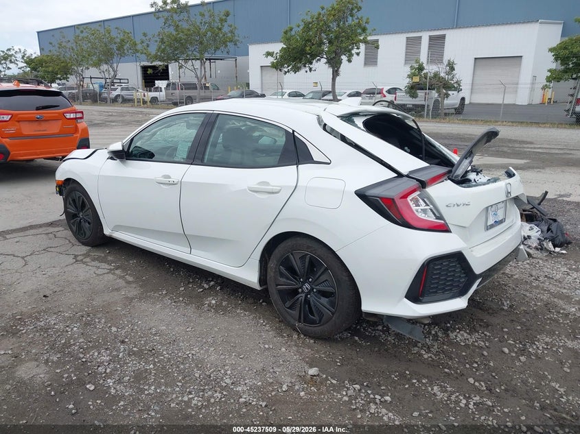 2019 Honda Civic VIN SHHFK7H65KU417493 IAAI salvage auction — FRONT & REAR, Salvage Title, sold $850 on 2026-07-29 (photo 3)