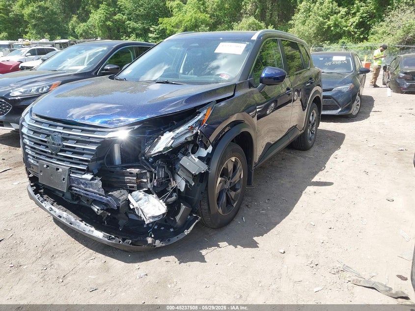 2025 Nissan Rogue VIN JN8BT3BBXSW161301 IAAI salvage auction — FRONT END, Salvage Title, sold $6,900 on 2026-07-18 (photo 2)