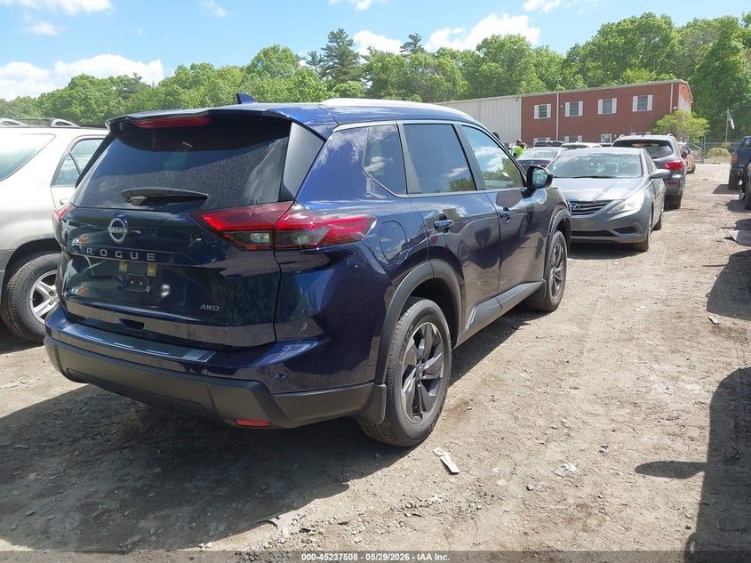 2025 Nissan Rogue VIN JN8BT3BBXSW161301 IAAI salvage auction — FRONT END, Salvage Title, sold $6,900 on 2026-07-18 (photo 4)