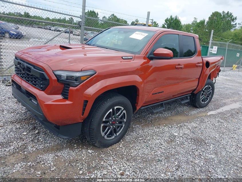 2025 Toyota Tacoma VIN 3TYLC5LN9ST016842 IAAI salvage auction — LEFT SIDE, Salvage (Alabama), sold $18,400 on 2026-07-29 (photo 2)