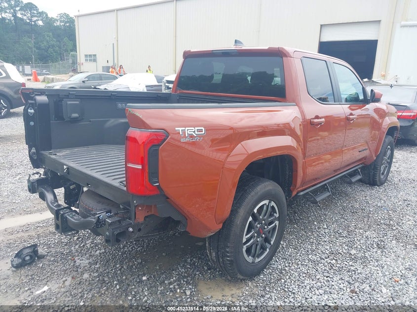 2025 Toyota Tacoma VIN 3TYLC5LN9ST016842 IAAI salvage auction — LEFT SIDE, Salvage (Alabama), sold $18,400 on 2026-07-29 (photo 4)