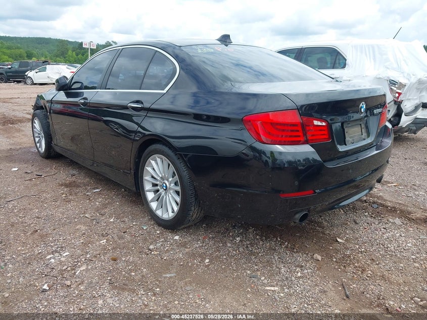 2011 BMW 5 series VIN WBAFR7C50BC608938 IAAI salvage auction — LEFT FRONT, Salvage (Alabama), sold $1,725 on 2026-07-08 (photo 3)