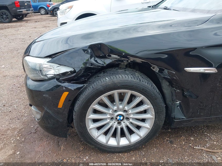 2011 BMW 5 series VIN WBAFR7C50BC608938 IAAI salvage auction — LEFT FRONT, Salvage (Alabama), sold $1,725 on 2026-07-08 (photo 6)
