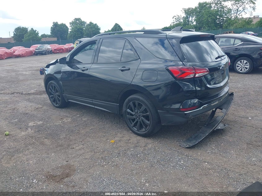 2023 Chevrolet Equinox VIN 3GNAXWEG2PL216400 IAAI salvage auction — FRONT END, Salvage Title, sold $4,400 on 2026-07-18 (photo 3)