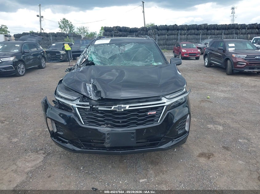 2023 Chevrolet Equinox VIN 3GNAXWEG2PL216400 IAAI salvage auction — FRONT END, Salvage Title, sold $4,400 on 2026-07-18 (photo 6)
