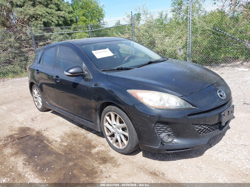 2012 Mazda 3 VIN JM1BL1L56C1585209 IAAI salvage auction — HAIL, Salvage Title, sold $275 on 2026-07-14 (photo 1)