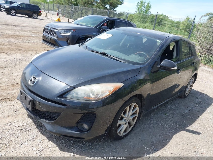 2012 Mazda 3 VIN JM1BL1L56C1585209 IAAI salvage auction — HAIL, Salvage Title, sold $275 on 2026-07-14 (photo 2)