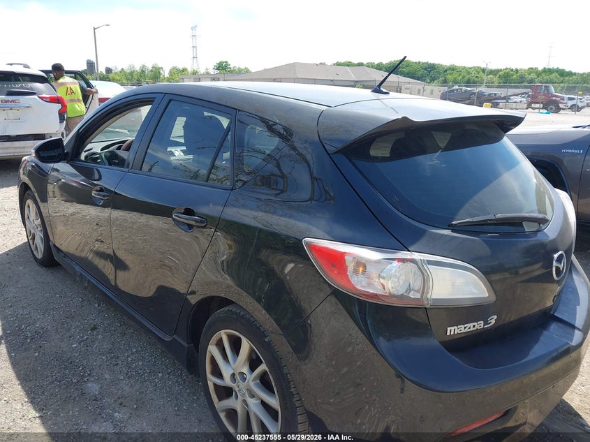 2012 Mazda 3 VIN JM1BL1L56C1585209 IAAI salvage auction — HAIL, Salvage Title, sold $275 on 2026-07-14 (photo 3)