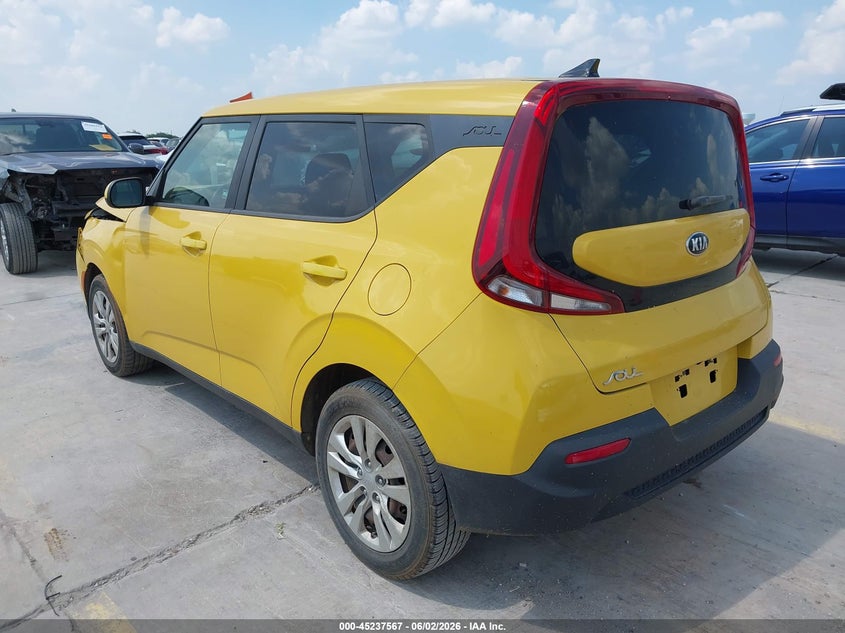 2020 Kia Soul VIN KNDJ23AU2L7050007 IAAI salvage auction — FRONT END, Salvage Title, sold $2,000 on 2026-07-13 (photo 3)