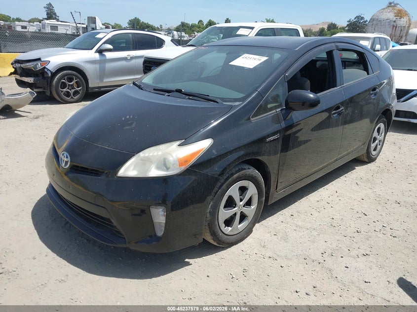 2013 Toyota Prius VIN JTDKN3DU9D1629166 IAAI salvage auction — NORMAL WEAR, Clear (Virginia), sold $1,800 on 2026-07-09 (photo 2)