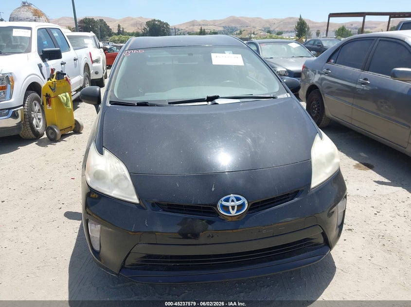 2013 Toyota Prius VIN JTDKN3DU9D1629166 IAAI salvage auction — NORMAL WEAR, Clear (Virginia), sold $1,800 on 2026-07-09 (photo 6)