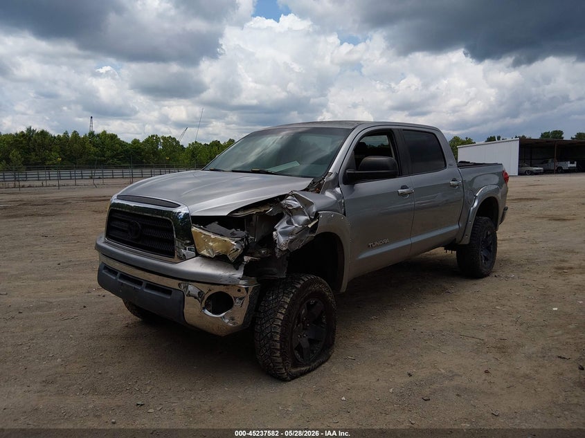 2008 Toyota Tundra VIN 5TFDV54198X056329 IAAI salvage auction — FRONT END, Clear (Tennessee), sold $4,550 on 2026-07-08 (photo 2)