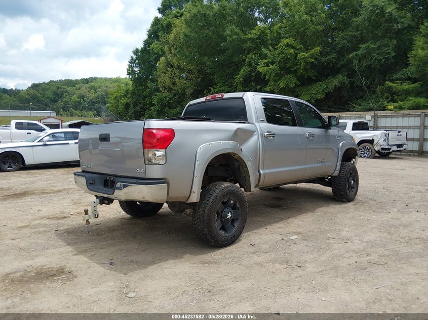 2008 Toyota Tundra VIN 5TFDV54198X056329 IAAI salvage auction — FRONT END, Clear (Tennessee), sold $4,550 on 2026-07-08 (photo 4)