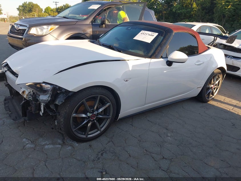 2020 Mazda Mx-5 VIN JM1NDAA79L0419223 IAAI salvage auction — FRONT END, Salvage Title, sold $4,750 on 2026-07-16 (photo 2)