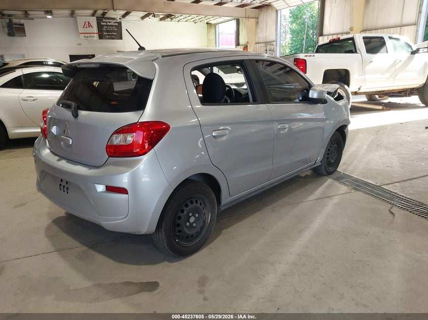 2020 Mitsubishi Mirage VIN ML32A3HJ5LH005689 IAAI salvage auction — FRONT END, Salvage Title, sold $1,475 on 2026-07-09 (photo 4)