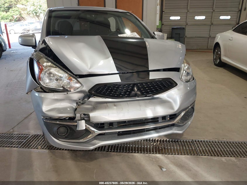 2020 Mitsubishi Mirage VIN ML32A3HJ5LH005689 IAAI salvage auction — FRONT END, Salvage Title, sold $1,475 on 2026-07-09 (photo 6)