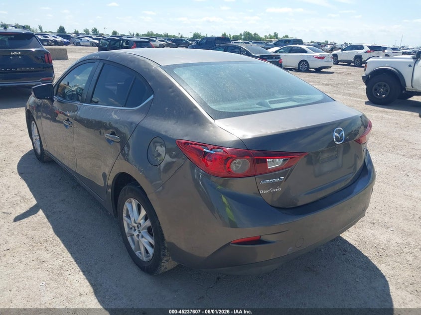 2016 Mazda 3 VIN JM1BM1U78G1331097 IAAI salvage auction — HAIL, Salvage Title, sold $1,100 on 2026-07-29 (photo 3)
