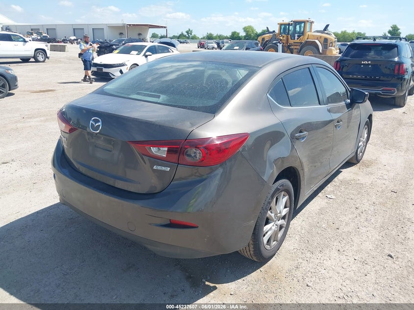 2016 Mazda 3 VIN JM1BM1U78G1331097 IAAI salvage auction — HAIL, Salvage Title, sold $1,100 on 2026-07-29 (photo 4)