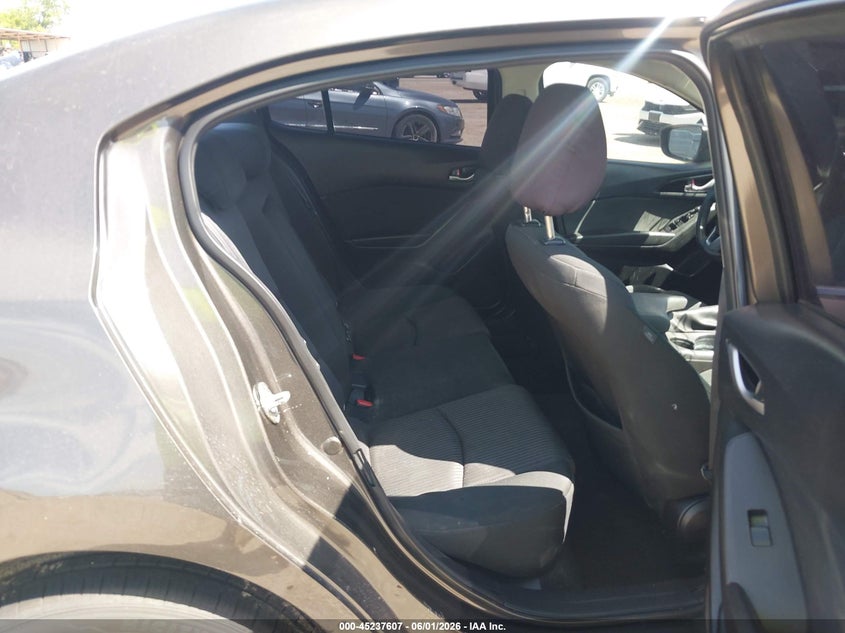 2016 Mazda 3 VIN JM1BM1U78G1331097 IAAI salvage auction — HAIL, Salvage Title, sold $1,100 on 2026-07-29 (photo 8)
