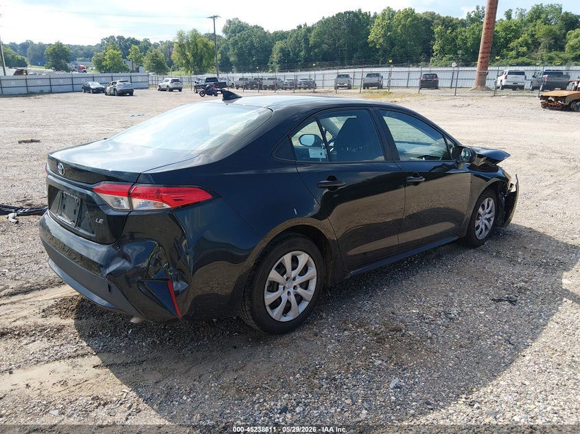 2021 Toyota Corolla VIN 5YFEPMAE2MP223283 IAAI salvage auction — FRONT END, Salvage Title, sold $4,100 on 2026-07-20 (photo 4)
