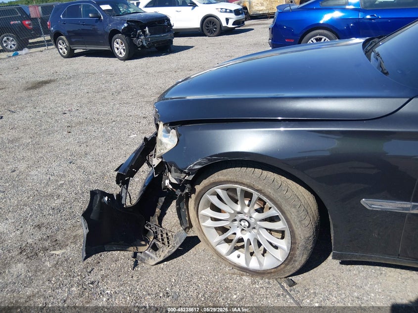 2013 BMW 7er VIN WBAYA8C50DC996553 IAAI salvage auction — FRONT END, Salvage Title, sold $1,050 on 2026-07-06 (photo 6)
