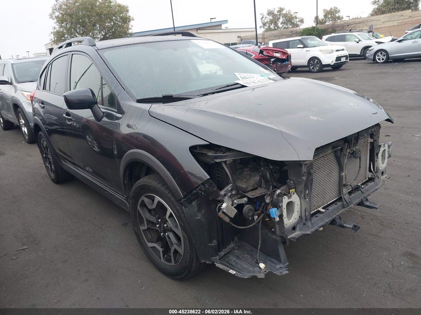 2017 Subaru Xv VIN JF2GPABC2H8226840 IAAI salvage auction — LEFT FRONT, Salvage Title, sold $1,100 on 2026-07-24 (photo 1)