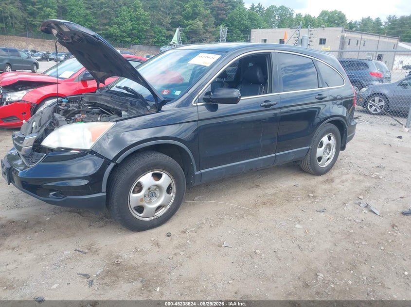 2010 Honda Cr-v VIN JHLRE4H7XAC012760 IAAI salvage auction — LEFT FRONT, Salvage (Massachusetts), sold $50 on 2026-07-24 (photo 2)