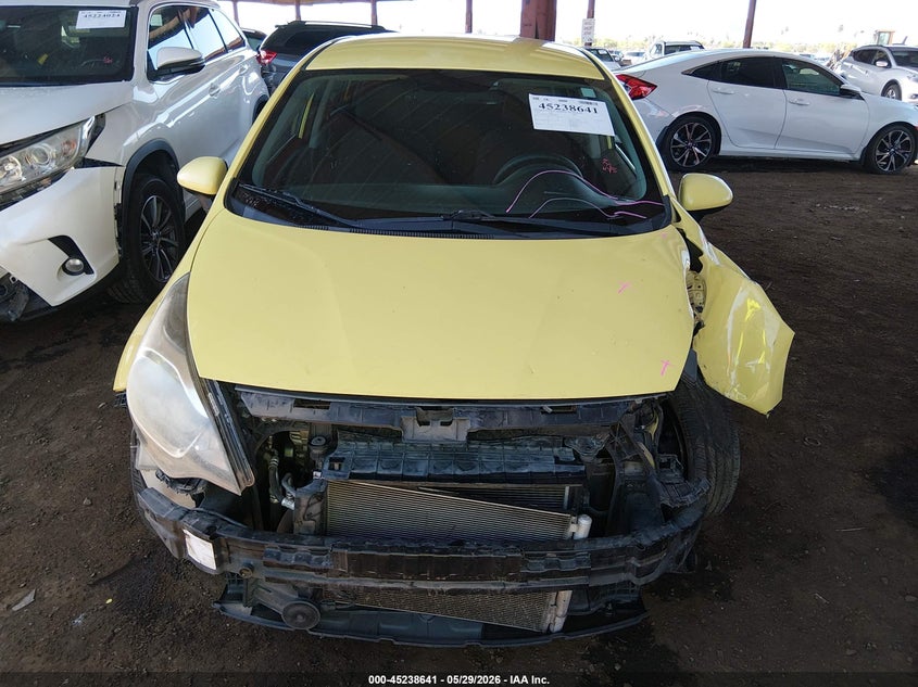 2016 Kia Rio VIN KNADM4A32G6590552 IAAI salvage auction — FRONT END, Salvage Title, sold $875 on 2026-07-07 (photo 6)