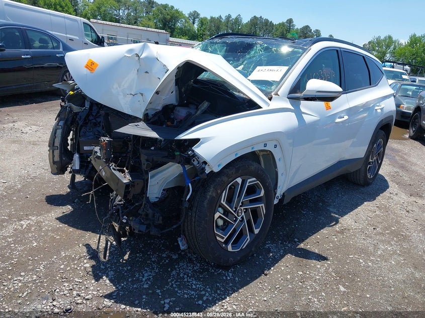 2025 Hyundai Tucson VIN KM8JEDD14SU286779 IAAI salvage auction — FRONT END, Salvage Title, sold $3,050 on 2026-07-24 (photo 2)